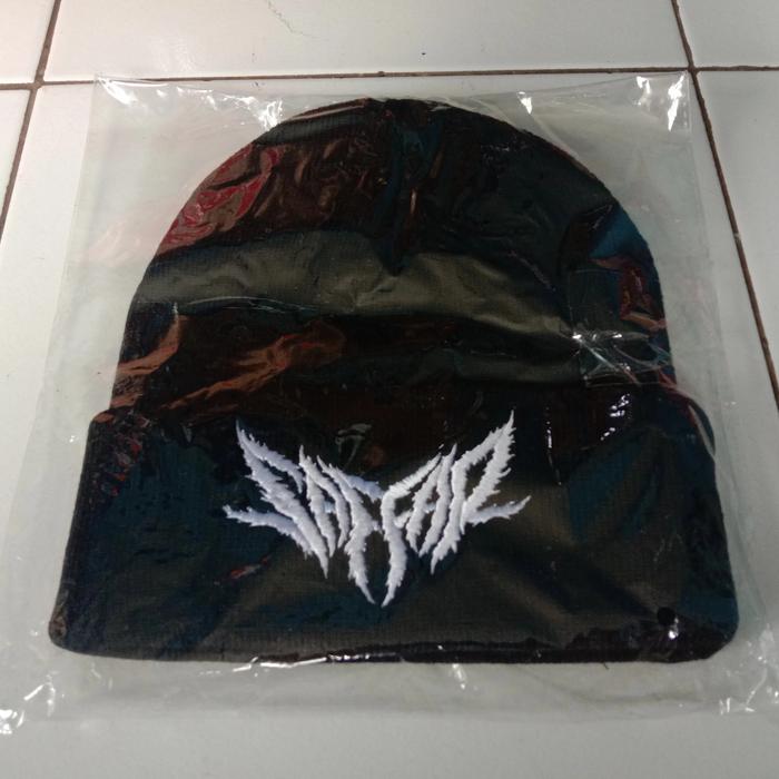 Gambar TOPI KUPLUK BAND SAFFAR OFFICIAL METALGEAR MERCH UNISEX KONDISI BARU dari lafakkallgenre undefined Tokopedia