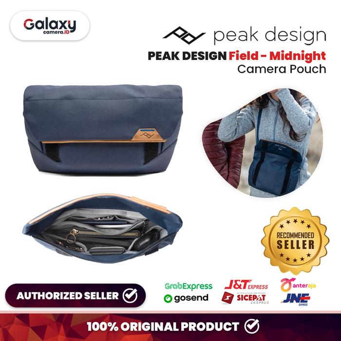 Gambar Peak Design Field Pouch V2 - Midnight dari Galaxy Camera undefined Tokopedia