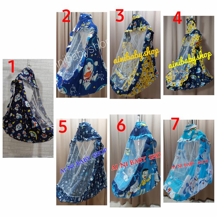Gambar Ayunan Bayi Manual Portable - Doraemon dari Ai Ni BABY SHOP undefined Tokopedia