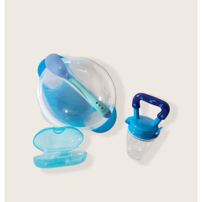 Gambar COMBO paket mpasi bayi perlengkapan makan bayi - COMBO 1, BOY dari mamakarim undefined Tokopedia