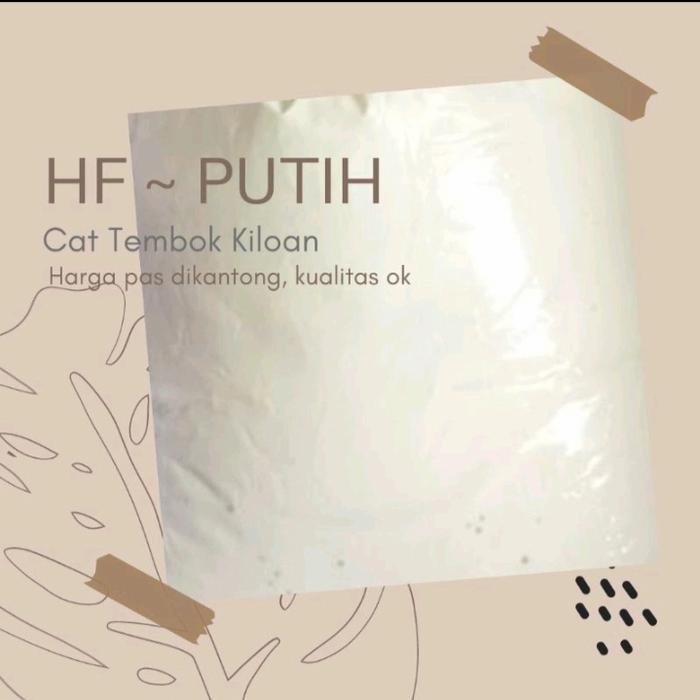 Gambar cat kiloan tembok murah - Putih dari bunnyshopppp undefined Tokopedia