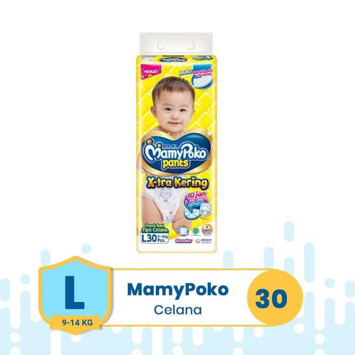 Gambar MamyPoko Pants Extra Kering S 40 | M 34 | L 30 | XL 26 | XXL |Standar - L dari Multi~Store undefined Tokopedia