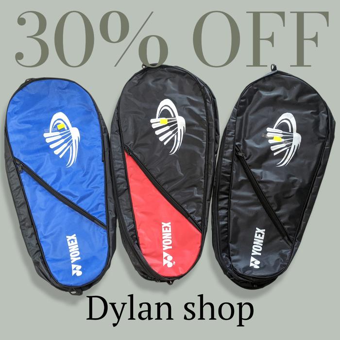Gambar tas raket badminton 2 resleting dari dylan sport dan musik undefined Tokopedia