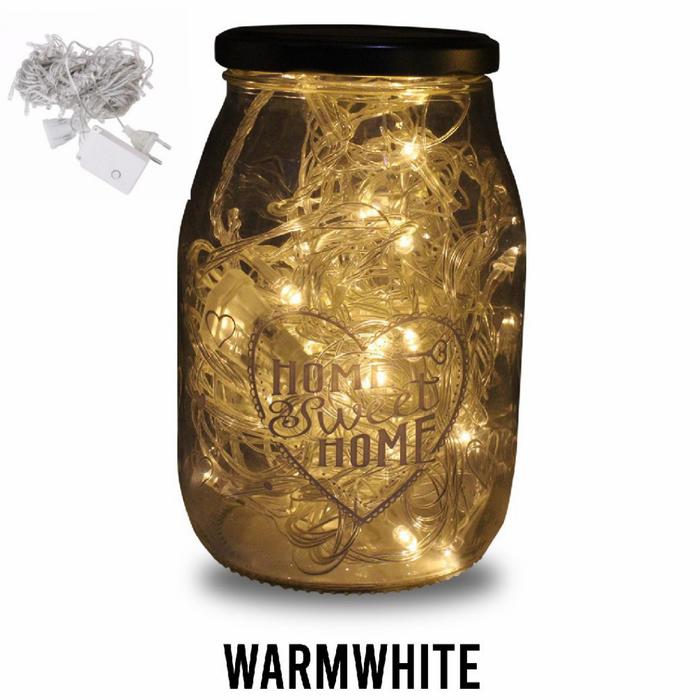 Gambar Lampu Hias Dekorasi USB Powered 50 LED 5 Meter Lampu kelap kelip - 10M Colok Warm dari Yulistia Shop_NEW undefined Tokopedia