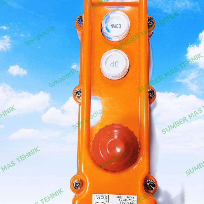 Jual SAKLAR ON OFF SWITCH PUSH BUTTON ELEKTRIK HOIST MESIN TARIK BARANG ...