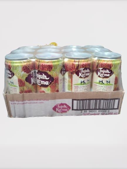 Gambar SUSU/SUSU STERIL/SUSU KALENG/SUSU TUJUH KURMA 12X200ML 1DUS dari VirtualMart. undefined Tokopedia