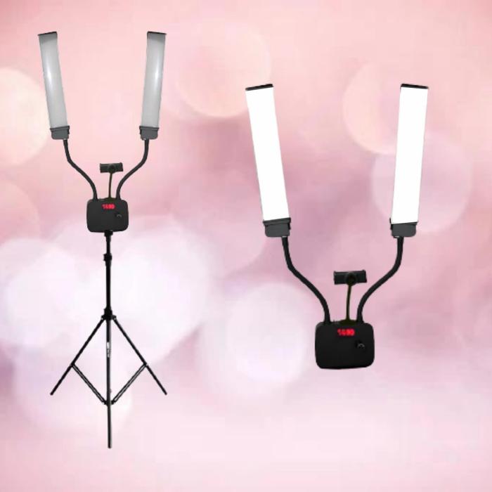 Gambar glamlight LED / LAMPU MUA/RING LIGHT/RINGLIGHT/STARLIGHT dari master camera2 undefined Tokopedia