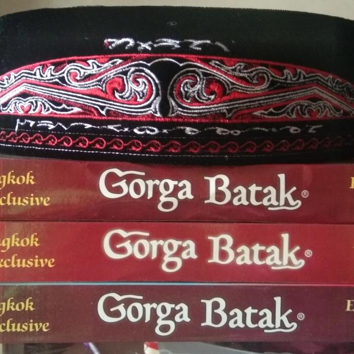 Gambar peci/songkok gorga batak dari PECIGORGA undefined Tokopedia