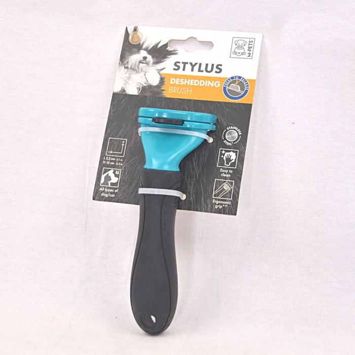 Gambar MPETS Sisir Bulu Hewan Stylus Deshedding Brush - S dari Pet Republic Indonesia Kota Administrasi Jakarta Utara Tokopedia