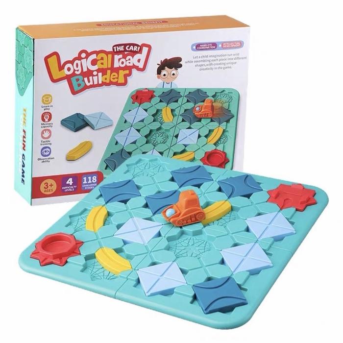 Gambar logical road builder logic board game - mainan edukasi dari CTL undefined Tokopedia