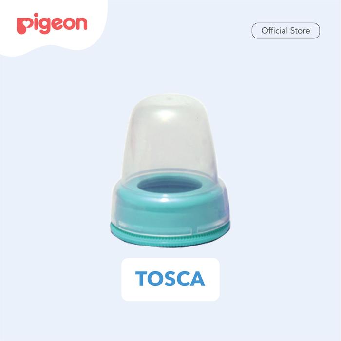 Gambar PIGEON Screw Cap + Nipple Cover Slim / Tutup Botol Susu Slim Neck - Tosca dari Pigeonbabyindonesia undefined Tokopedia