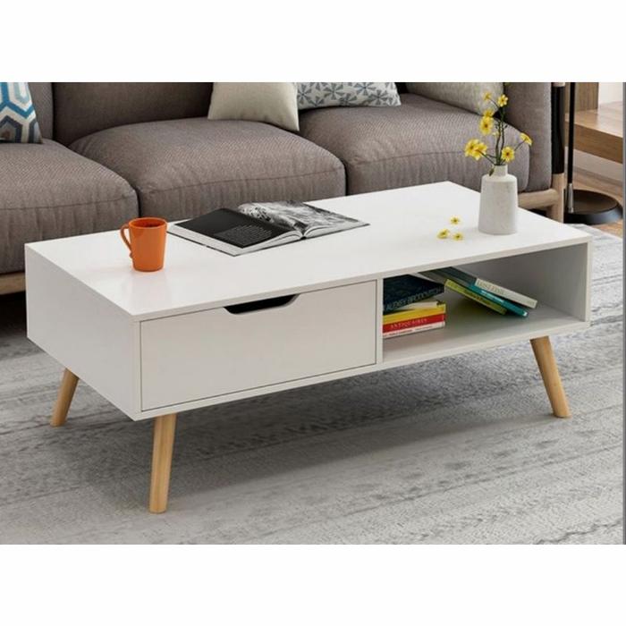 Gambar Meja tamu minimalis modern size 50 x 80 x 45 dari CREATIF FURNITURE undefined Tokopedia