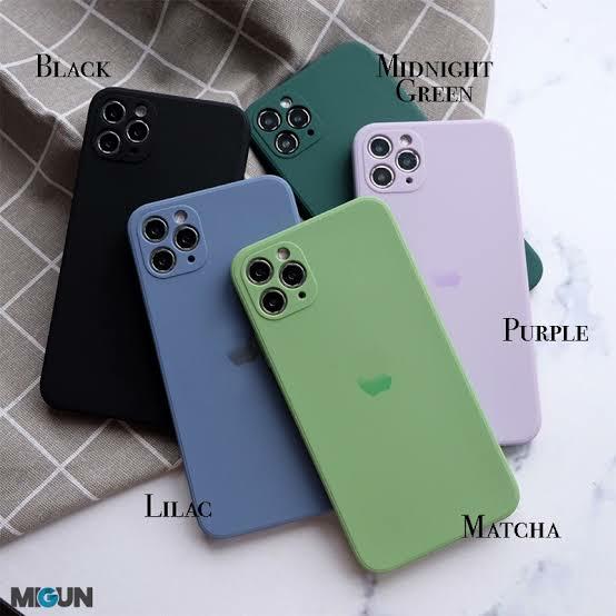 Gambar Case Square Edge I Phone Xr/9 Camera Protection Soft Case - Hitam dari RANShopz undefined Tokopedia
