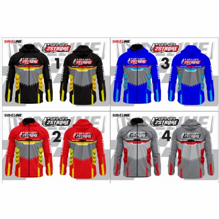 Gambar [NEW] OUTWEAR JAKET HOODIE 2STROKE 2 STROKE SUNMORI - No 3, XL dari RAF28_ undefined 4 Tokopedia