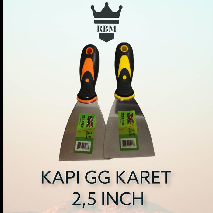 Jual Kapi Gagang Karet 2,5Inch ( 6,35 cm ) GG Scrapper - Kota Malang ...