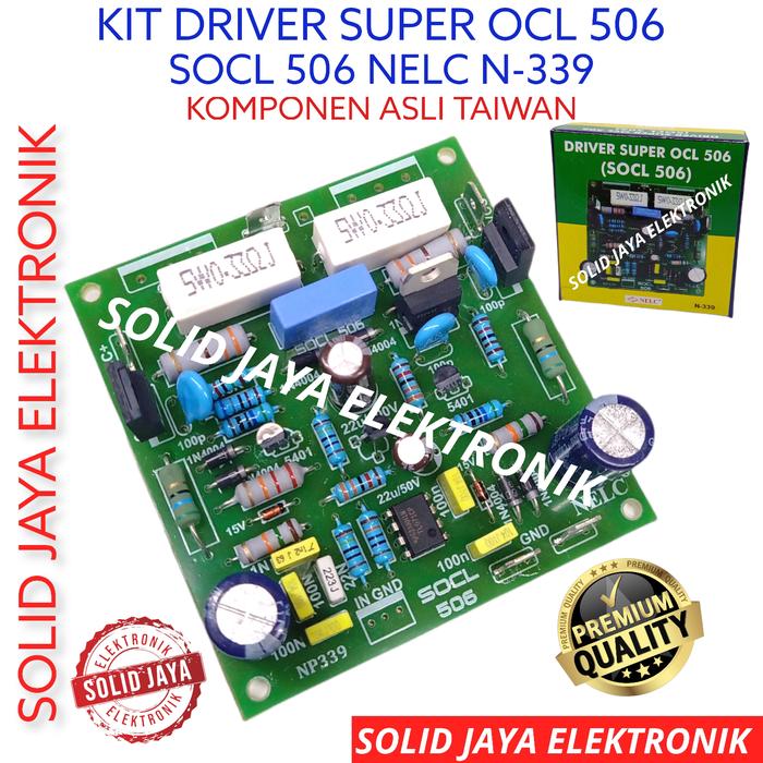 Jual KIT DRIVER POWER SOCL 506 SUPER OCL 506 S0CL-506 MONO NELC N-339
