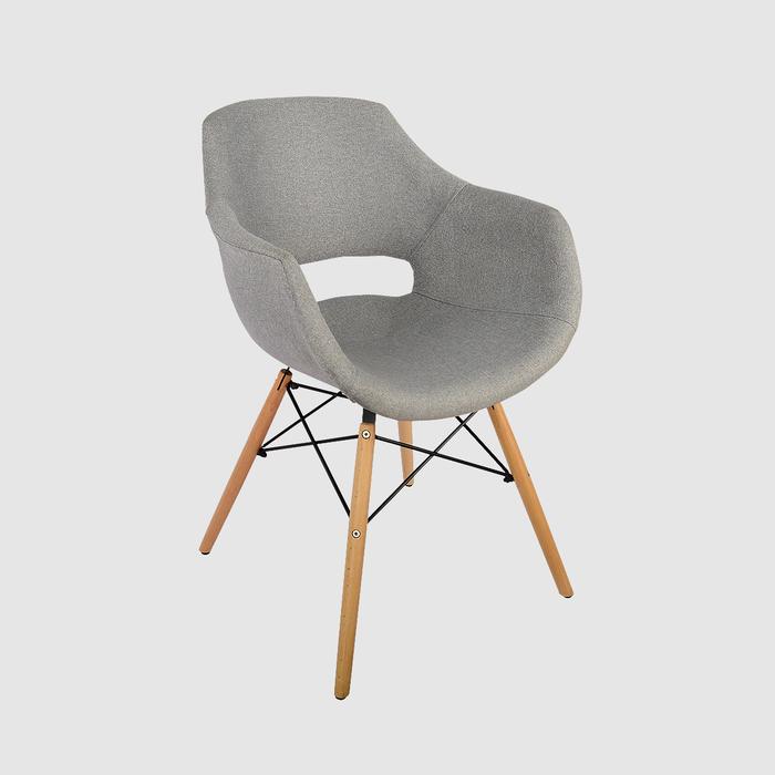 Gambar OSKAAR CHAIR // OSLO / KURSI KANTOR / KURSI RESTORAN / BERKUALITAS - Abu-abu dari OSLO HomeLiving Kab. Tangerang Tokopedia