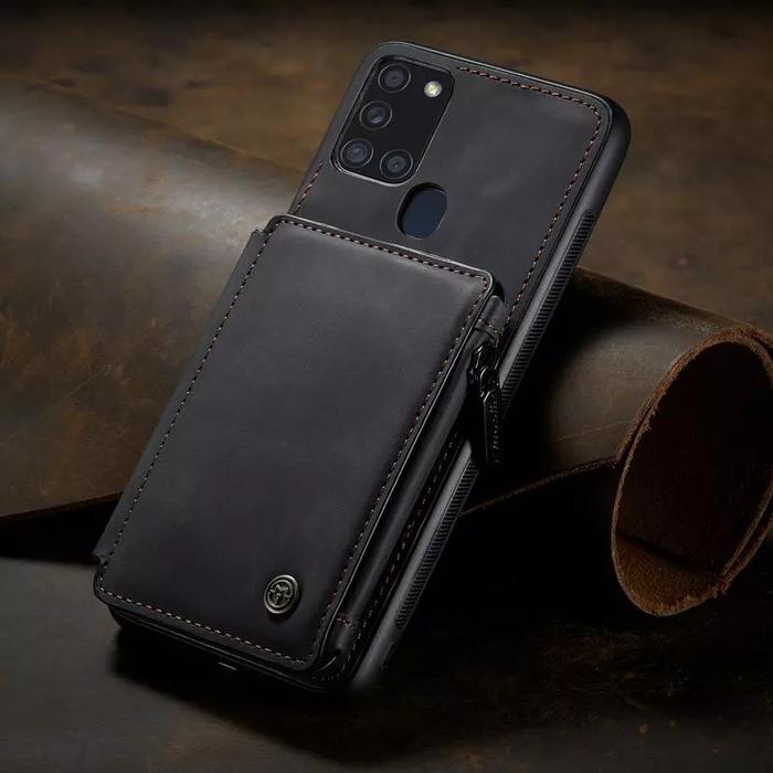 Gambar Samsung Galaxy M30S Back Case Caseme C20 Wallet Leather Slot kartu - Hitam dari GENUINE838 undefined Tokopedia