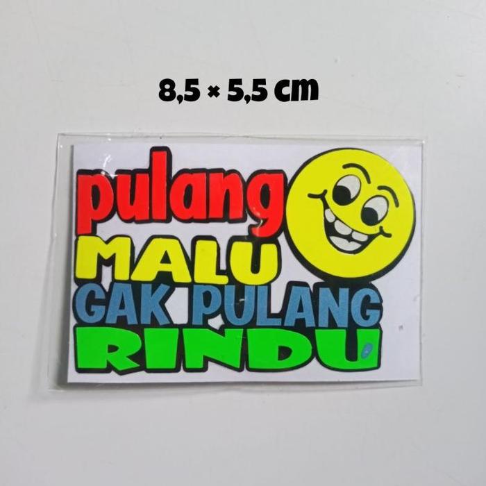 Gambar Stiker Cutting Motor Mobil kata-kata motivasi lucu murah berkualitas - Gambar I dari Glory.Stores undefined Tokopedia