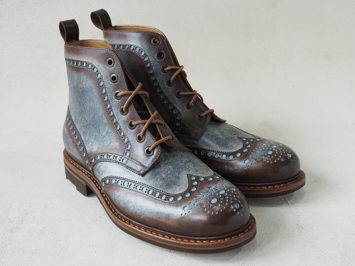 Promo Fortuna Shoes Sepatu Kulit Pria Patina Dress Boots – MC - Main Image