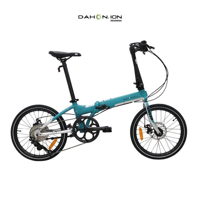 Gambar PAKET UPGRADE Hidrolik Shimano Sepeda Lipat 20 Dahon Ion Denver - Biru dari Toko Sepeda Yerikho undefined Tokopedia