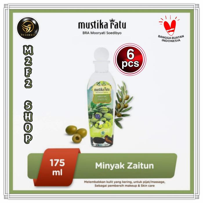 Gambar Mustika Ratu Minyak Zaitun | Olive Oil - 175 ml (Harga 6 Pcs) dari M2F2 Shop - Paseban undefined Tokopedia