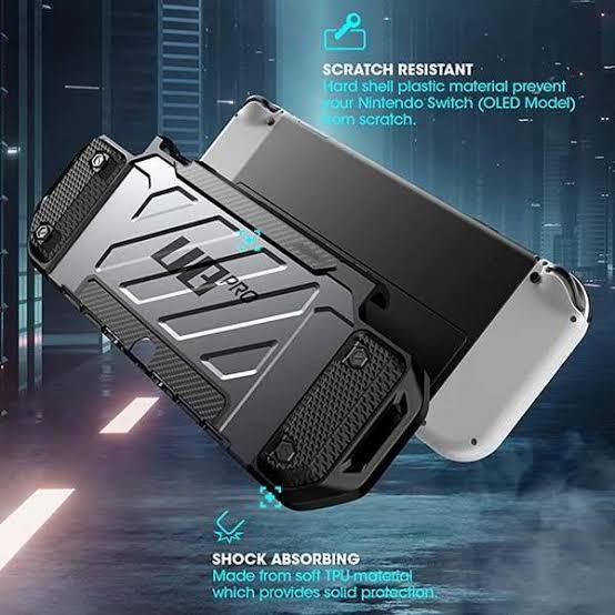 Gambar SUPCASE ORI Unicorn Beetle UB Pro Dockable Case Nintendo Switch OLED - Silver dari waroengame M2SQ undefined Tokopedia