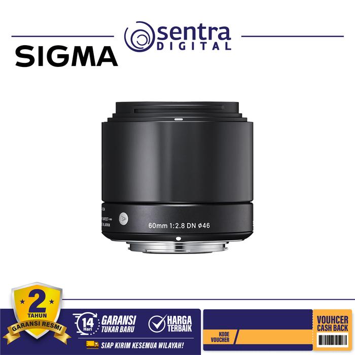 Gambar Sigma 60mm f/2.8 DN (A) For Sony - black dari Sentra Digital undefined Tokopedia