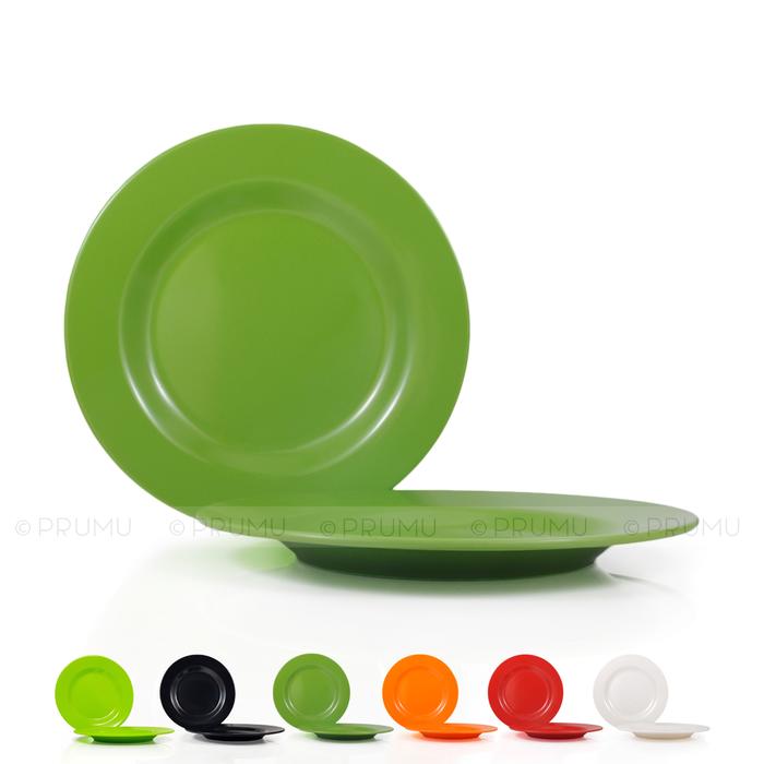Gambar Piring Ceper Melamin 9 inch - Piring Makan Melamine - Piring Saji M309 - Hijau dari Prumu undefined Tokopedia