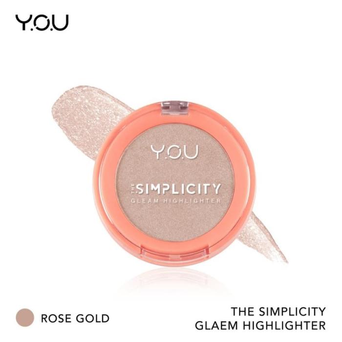 Gambar YOU SIMPILITY HIGHLIGHTER - Frosty Pink dari Toko Qianzi undefined 3 Tokopedia