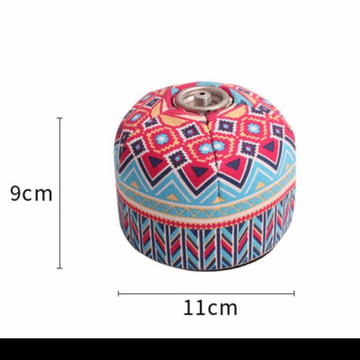 Gambar cover canister pouch sarung tabung gas canister camping outdoor - ukuran 230 gr dari ravindra gear undefined Tokopedia