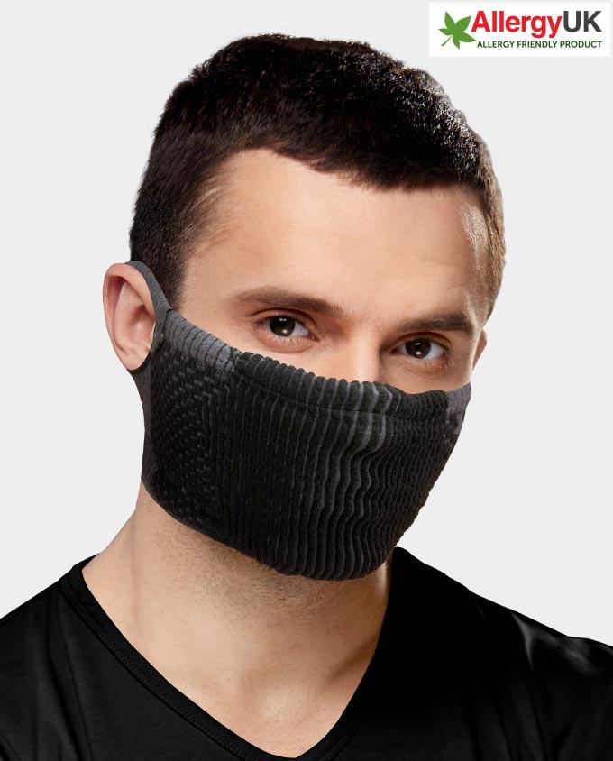 Gambar Naroo F5s Breathable Sports Cycling Runing Mask Masker Sepeda Lari - Black Grey dari Collin Cycling undefined Tokopedia
