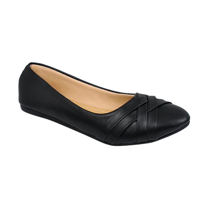 Gambar MYNT By MAYONETTE Zelma Flats Shoes - Sepatu Flats Wanita Terbaru 2021 - Black, 37 dari MAYONETTE undefined Tokopedia