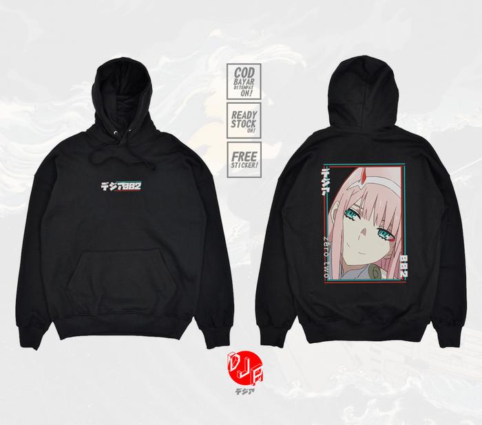 Gambar HOODIE ZERO TWO 02 DARLING IN THE FRANXX ANIME MANGA SWEATER DJA CLOTH - M dari DJA CLOTH undefined Tokopedia