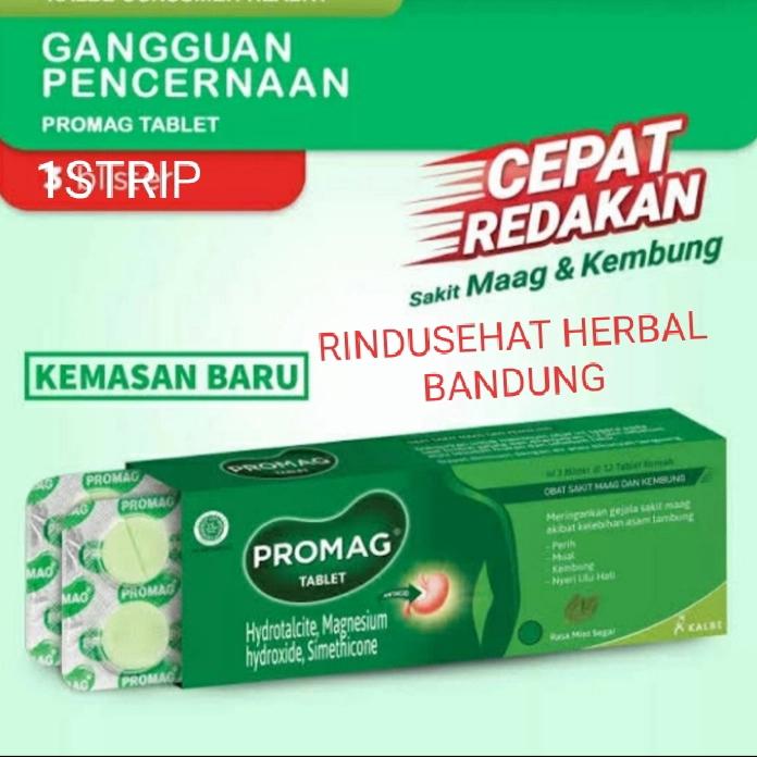 Gambar promag tablet 1strip dari rindusehat undefined Tokopedia