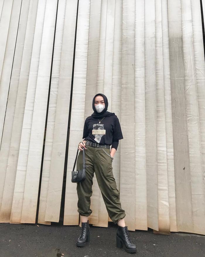 Gambar HL KR JOGGER PANTS - FREE RANTAI (REAL PICT) - Army, XL dari Hl outfit undefined Tokopedia