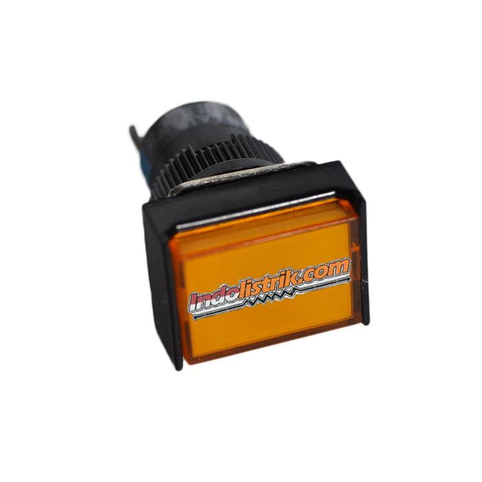 Gambar Pilot Lamp LED 16mm 24 VDC Persegi LA16J-XD TAB Murah - Kuning dari INDOLISTRIK OFFICIAL TNG undefined Tokopedia
