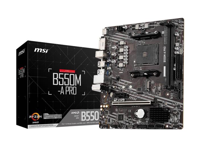 Gambar Motherboard MSI B550M-A Pro Micro ATX dari Microline Computer undefined Tokopedia