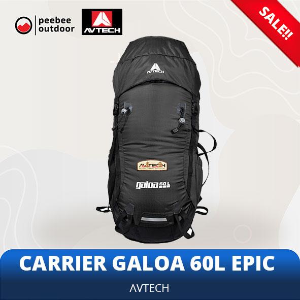Gambar AVTECH Tas Gunung Hiking Travel GALOA 60 L Epic Forest 2 dari Peebee Store undefined Tokopedia