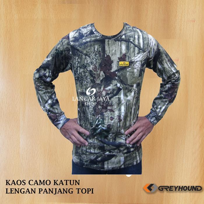 Gambar KAOS Hunting CAMO KATUN lengan panjang cindung dari Lancer JAYA undefined Tokopedia