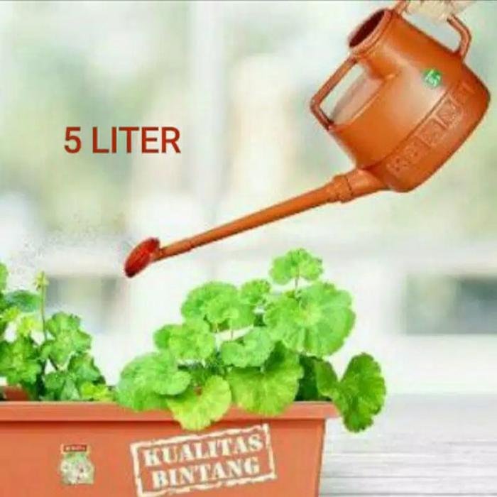Gambar SIRAMAN BUNGA TANAMAN/ALAT SIRAM TANAMAN LION STAR BOTANI 5 LITER - coklat dari SENTRAL HOUSEWARE undefined Tokopedia