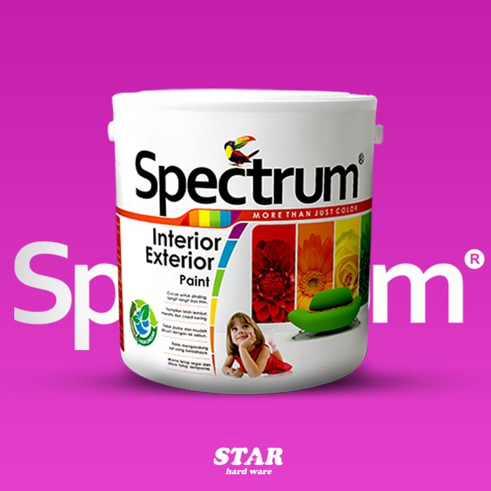 Gambar Spectrum Cat Tembok Warna Std UNGU Muda Galon 6 Kg Interior Exterior - UTAMA dari STAR HARDWARE STORE undefined Tokopedia