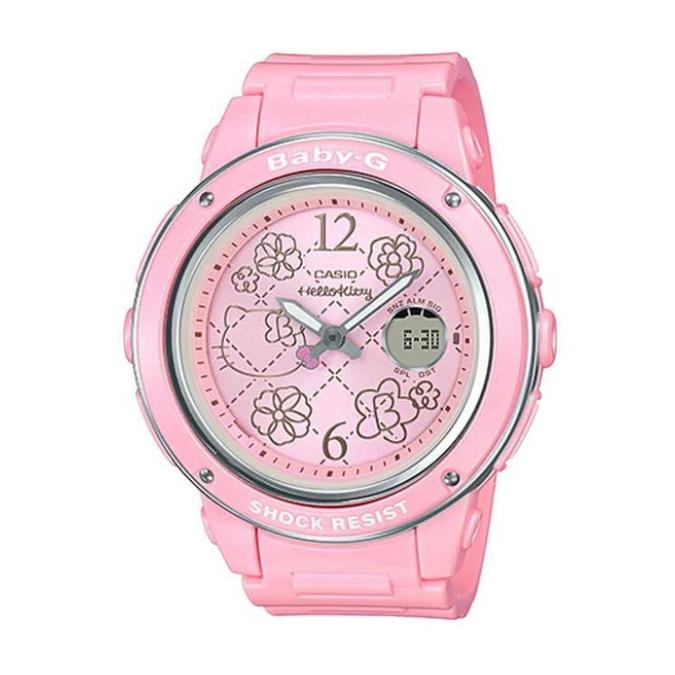 未使用】 CASIO 積み上げよ BGA-150KT-4BRJ ／ハローキティコラボモデル