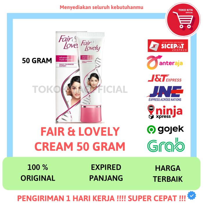 Gambar FAIR & LOVELY FACE CREAM KRIM WAJAH WANITA FAIR AND LOVELY 50 GRAM ML - Cream 50 gr dari TOKOKITAOFFICIAL undefined Tokopedia