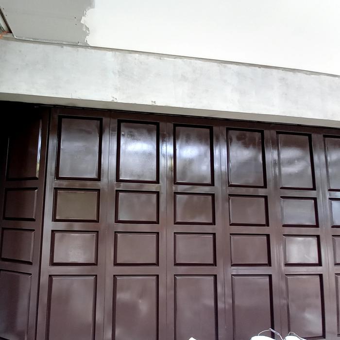 Jual pintu garasi handerson di bandung - pintu garasi rumah minimalis
