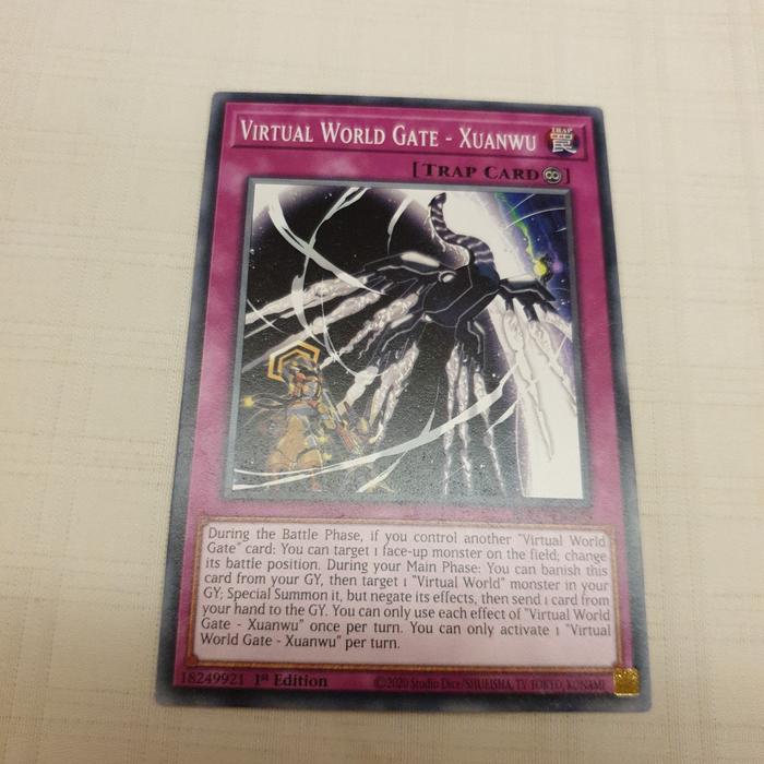 Jual Kartu yugioh virtual world gate xuanwu Jakarta Barat Drags