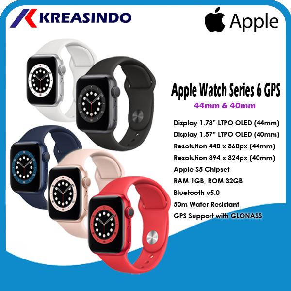 Jual Apple Watch Series 6 GPS 44mm 
