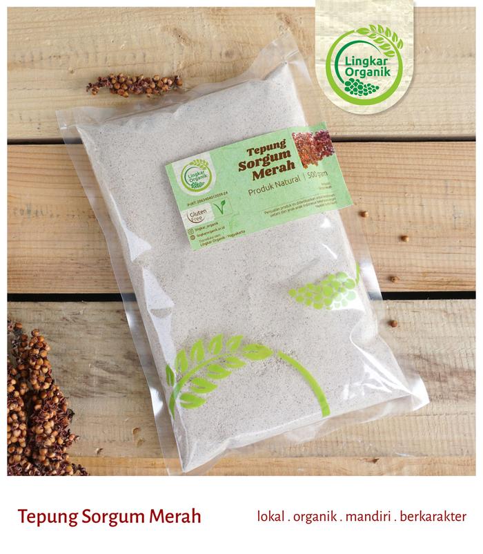 Gambar Tepung Sorgum Organik - Merah dari WaroengOrganikD'or undefined Tokopedia
