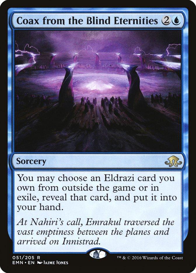 Gambar MTG - Coax from the Blind Eternities (Eldritch Moon) dari allsecond shops 77 undefined Tokopedia