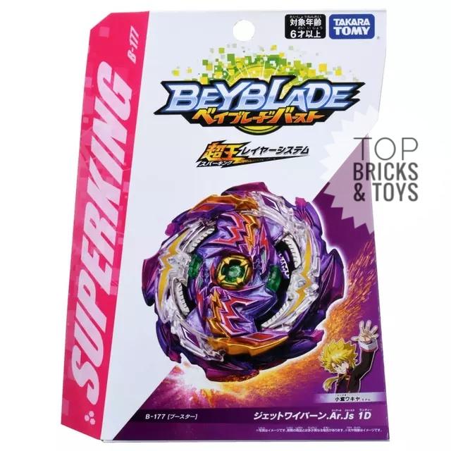 TAKARA TOMY, Beyblade Burst Superking B-177 Jet Js 1D di Top  Bricks Toys Tokopedia